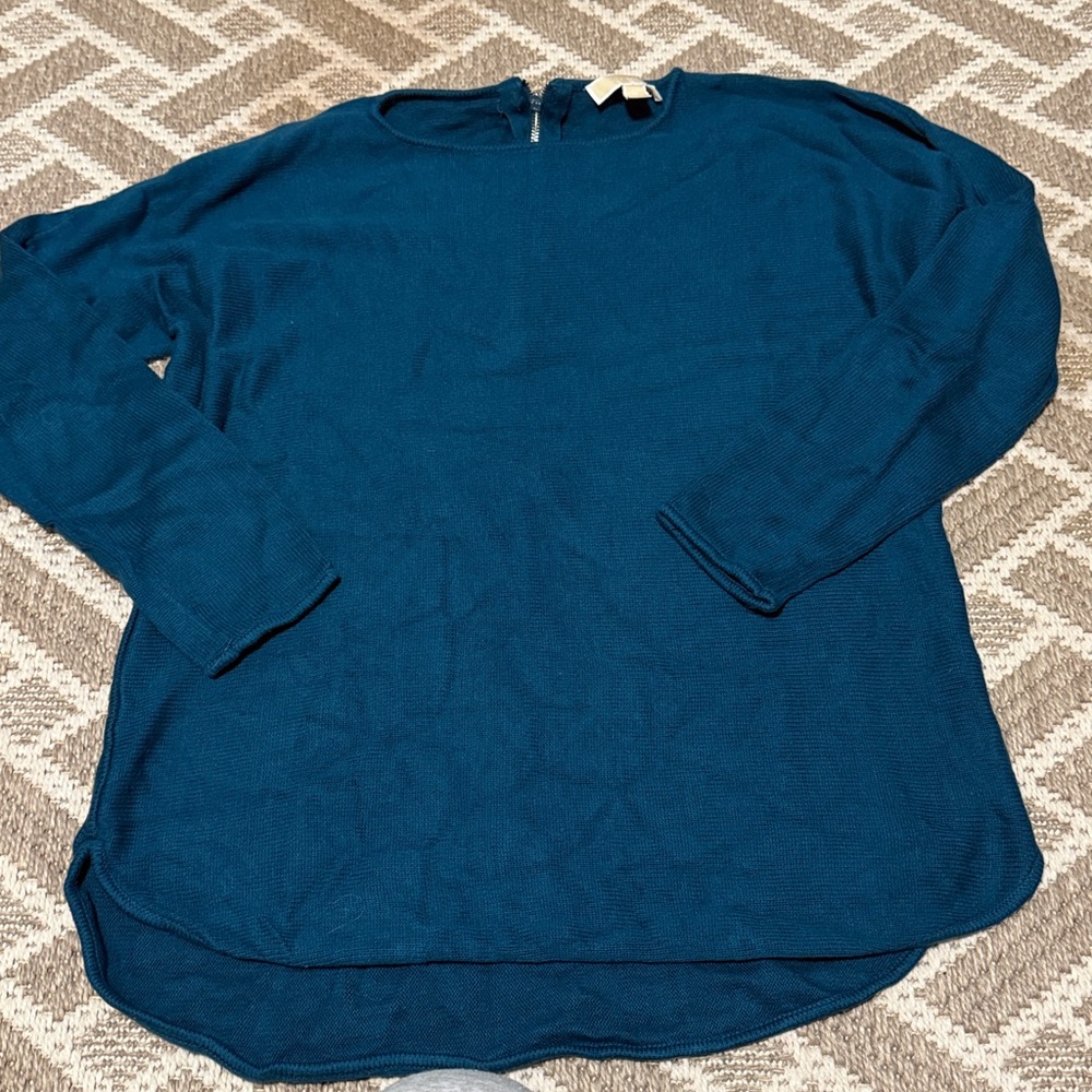 MICHAEL Michael Kors Women’s Deep Bluish Green Sweater